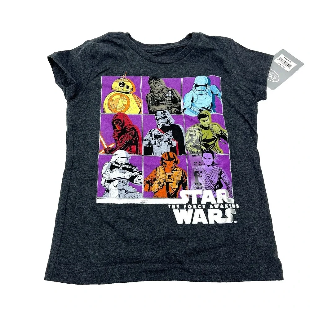 Disney Store Star Wars‎ Girls T-Shirt XS(4)
